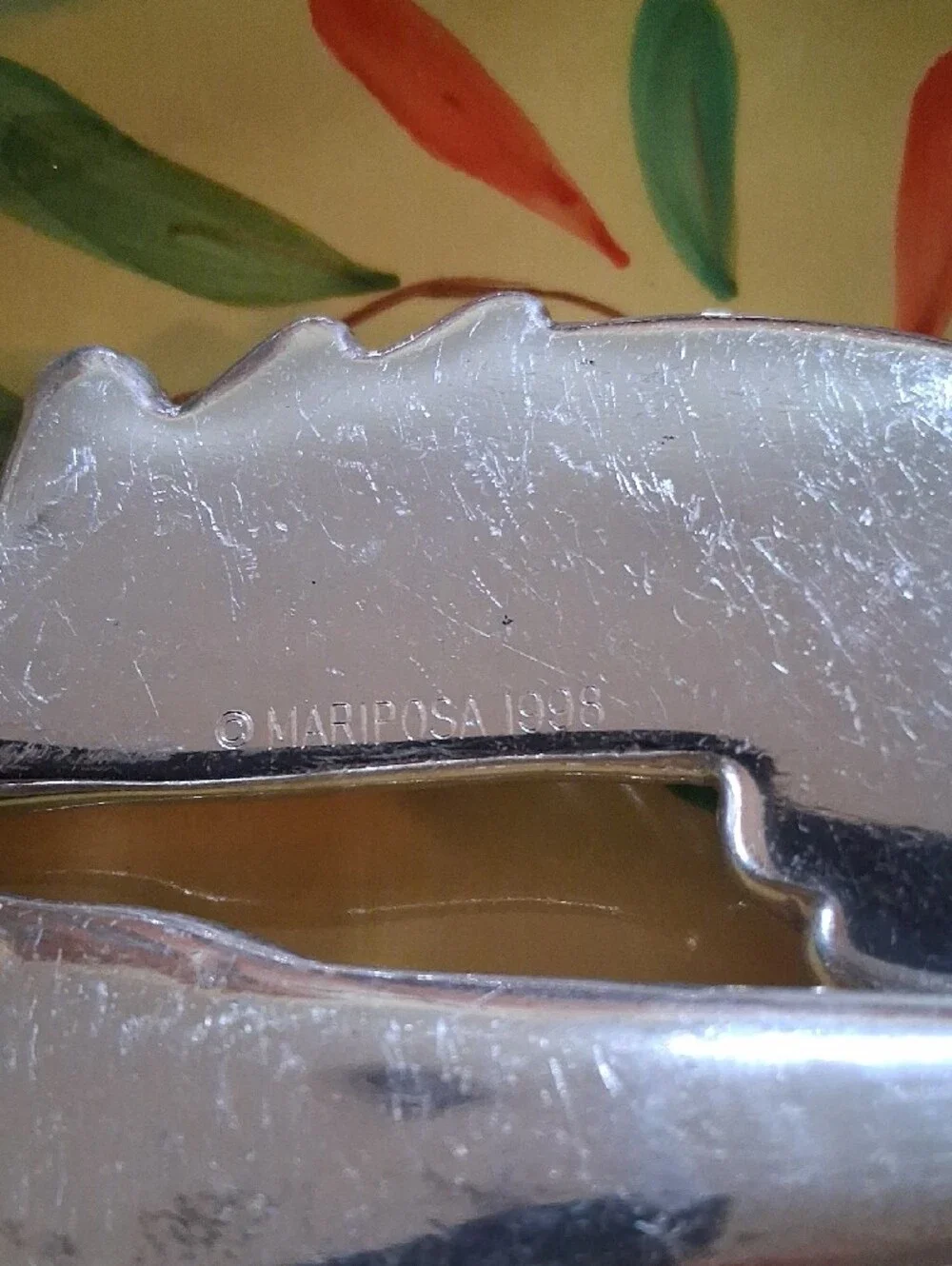 Vintage Mariposa 1994/1998 Ocean Sculpted Theme Salad Servers. 11